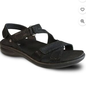 Revere Nagoy Sandals Leather, Arch Support, Adjustable Orthotic Friendly Size 7W